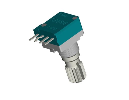 Round Shaft Plastic Rotary Potentiometer 100MΩ Min Insulation Resistance 6mm Or Customized