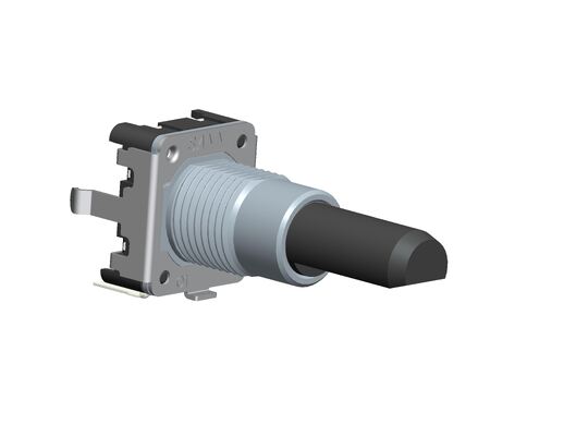 Knurled Shaft Rotary Potentiometer for Wide Applications ±20% Resistance Tolerance 500VAC Dielectric Strength